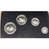 Image 2 : 2004 - Fine Silver Set featuring theArtic Fox - All  coins 1 oz, 1/2 oz, 1/4 oz & 1/10 oz are pure s