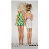 Image 2 : Two original BARBIE DOLLS with blanket