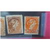 Image 3 : 4 - canada 3 cent stamps - varous shades
