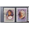 Image 2 : 4 - 43 cent canada stamps of " Prominent women " collection