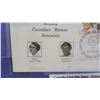 Image 3 : canada First day issue - " Women Feminist " stamps