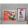 Image 1 : Lobby poster from movie Annie framed & 60's coke poster