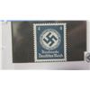 Image 2 : german Nazi era swastika stamp - 4 pfg