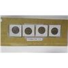Image 1 : set of 4 US buffalo 1913 - 1938 nickels coins