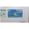 Image 3 : 2 - canada famous air planes 30 cent stamps