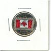 Image 3 : 1918-2008 25 cent Armistace color coin, 2015 25 cent 50 Years color coin