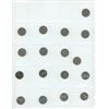 Image 3 : Various Canadian Coins in clear/red 3 ring binder ( 8 pages)