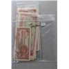 Image 1 : Various Denomination Japanese Paper currrency a few in plastic sleeves