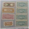 Image 3 : Various Denomination Japanese Paper currrency a few in plastic sleeves