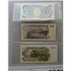 Image 7 : Various Denomination Japanese Paper currrency a few in plastic sleeves