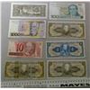 Image 2 : Various Argentina, Cuba, Brazil and Venezuela paper cuurency in plastic bags