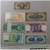 Image 4 : Various Argentina, Cuba, Brazil and Venezuela paper cuurency in plastic bags