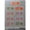 Image 7 : Various Korea, Singapore, Indonesia and middle East Paper currency in plastic bags