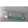 Image 1 : 5 1954 $1 Bills in plastic sleeve