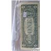 Image 1 : 5 USA $1 Bills (1995, 2003 (3), 2006) in plastic bag