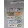Image 3 : 20 Paper Currency notes ( Various denominations) from different countries ( international) in plasti
