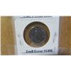Image 2 : 1951 canada 5 cent - zoell error # 1490 coin