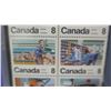 Image 3 : set of 6 - 8 cent canada " letter carrier " collection stamps
