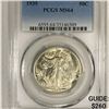 Image 1 : 1935 Walking Liberty Half Dollar PCGS-MS64