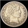 Image 1 : 1911-D Barber Quarter NEARLY UNCIRCULATED