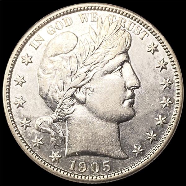 1905-S Barber Half Dollar UNCIRCULATED