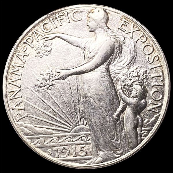 1915-S Panama-Pacific Half Dollar CLOSELY UNC