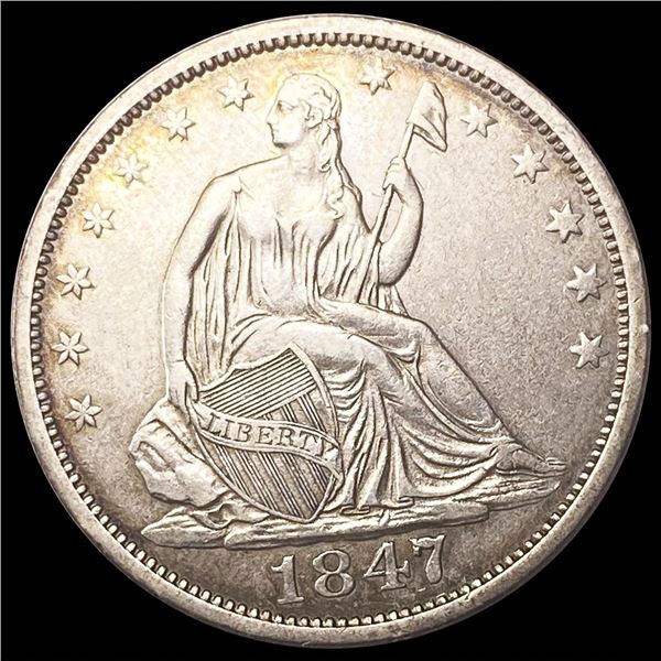 1847-O Seated Liberty Half Dollar UNCIRCULATED