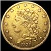 Image 1 : 1835 $5 Gold Half Eagle CLOSELY UNCIRCULATED