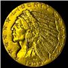 Image 1 : 1909-D $5 Gold Half Eagle UNCIRCULATED