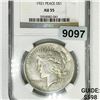 Image 1 : 1921 Silver Peace Dollar NGC-AU55