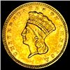 Image 1 : 1857 Ty 3 Rare Gold Dollar NEARLY UNCIRCULATED