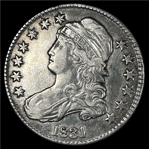 1831 Capped Bust Half Dollar CLOSELY UNCIRCULATED