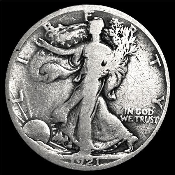 1921-S Walking Liberty Half Dollar NICELY CIRC