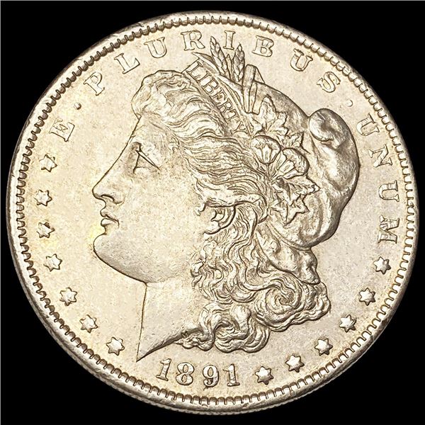 1891-S Morgan Silver Dollar UNCIRCULATED