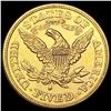 Image 2 : 1880-S $5 Gold Half Eagle UNCIRCULATED