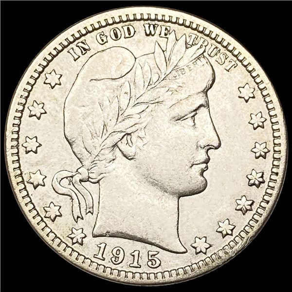 1915 Barber Quarter NEARLY UNCIRCULATED