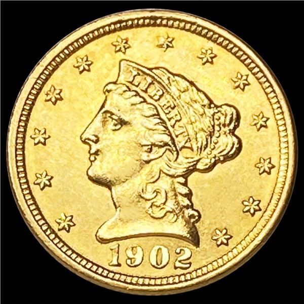 1902 $2.50 Gold Quarter Eagle UNCIRCULATED