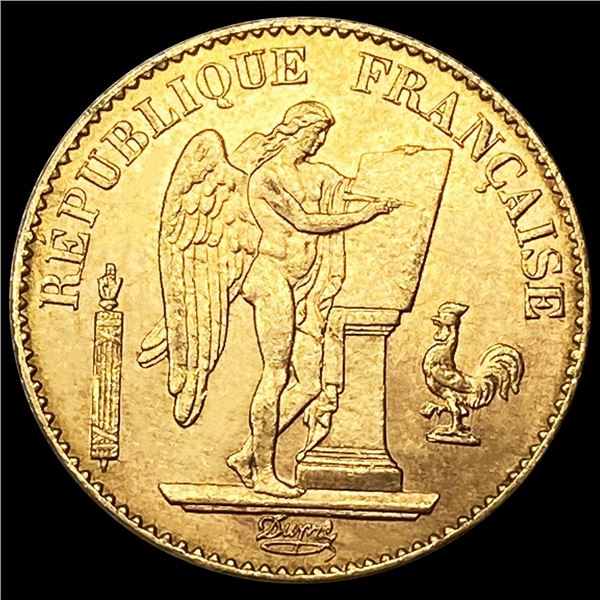 1895 France 20 Francs CHOICE BU