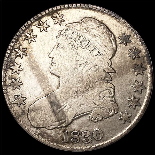 1830 Capped Bust Half Dollar NICELY CIRCULATED