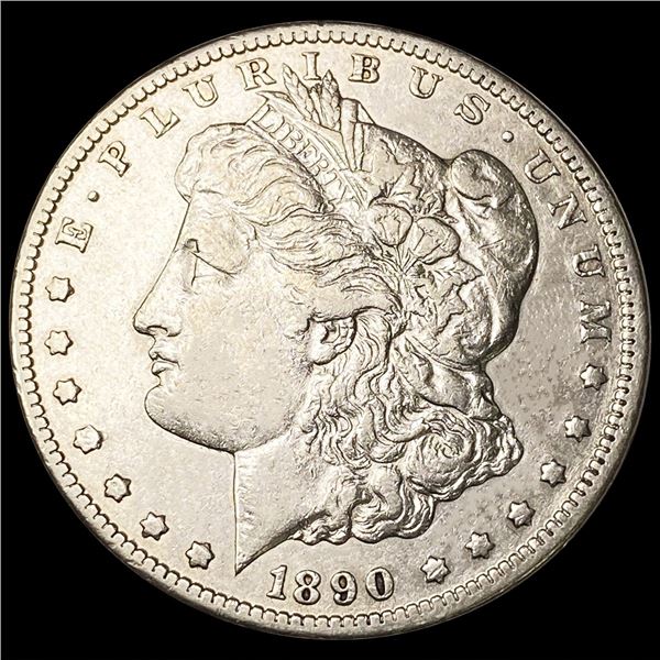 1890-CC Morgan Silver Dollar CLOSELY UNCIRCULATED