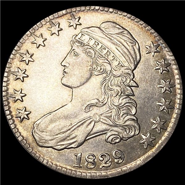 1829 Capped Bust Half Dollar UNCIRCULATED