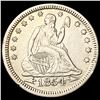 Image 1 : 1854 Arrows Seated Liberty Quarter CLOSELY UNC