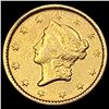 Image 1 : 1851 Rare Gold Dollar NEARLY UNCIRCULATED