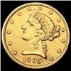 Image 1 : 1905-S $5 Gold Half Eagle UNCIRCULATED
