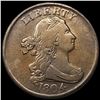 Image 1 : 1804 Draped Bust Half Cent ABOUT UNCIRCULATED