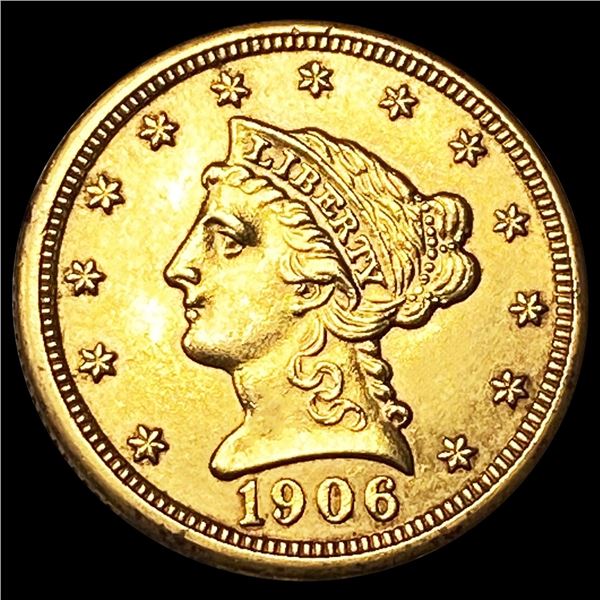 1906 $2.50 Gold Quarter Eagle UNCIRCULATED