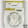 Image 1 : 1880 Morgan Silver Dollar PGA-MS64