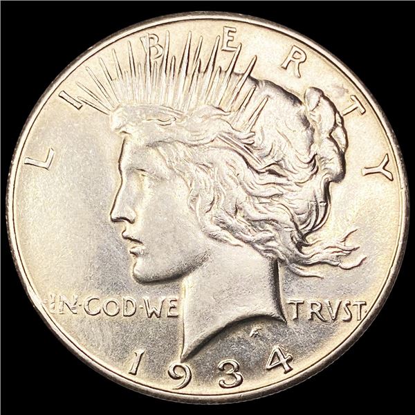1934-S Silver Peace Dollar UNCIRCULATED