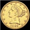 Image 1 : 1903-S $5 Gold Half Eagle UNCIRCULATED
