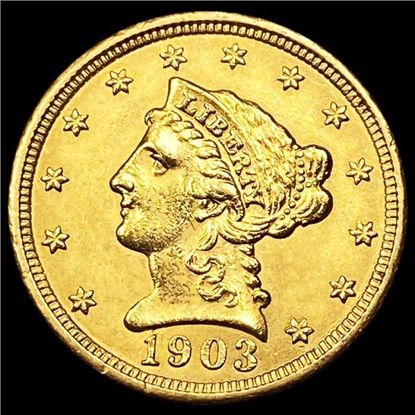 1903 $2.50 Gold Quarter Eagle UNCIRCULATED